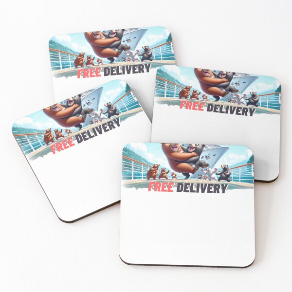 Item preview, Bear Cruise - Free Delivery designed and sold by bold-fortune.