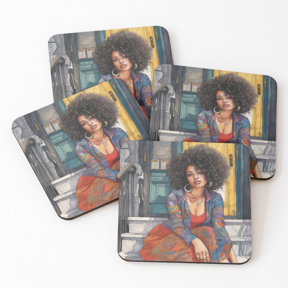 Item preview, Coasters (Set of 4) designed and sold by TheLabOriginal.