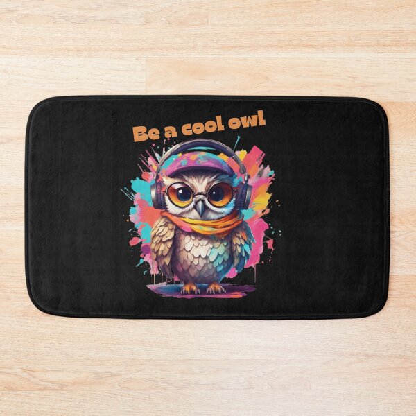 Item preview,  Little owl is cool designed and sold by KarakitAI.