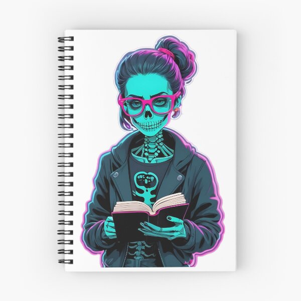 Item preview, Preppy Skeleton Bookworm designed and sold by PlanetMarker.