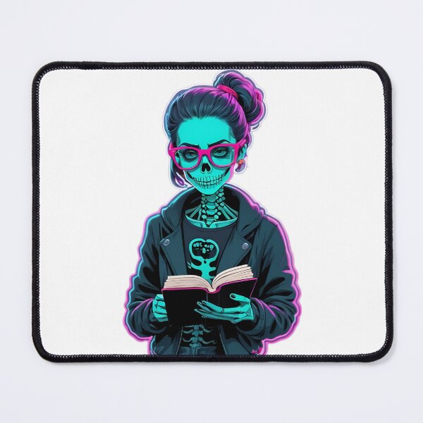 Item preview, Preppy Skeleton Bookworm designed and sold by PlanetMarker.