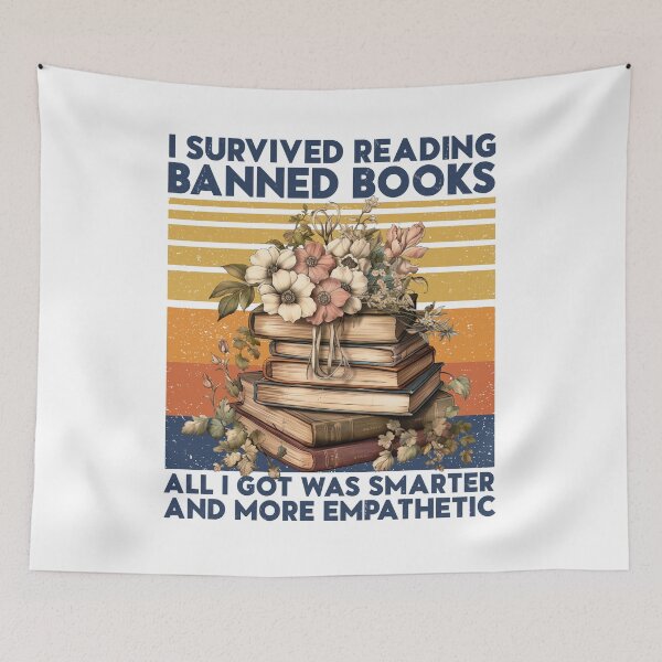 Item preview,  I Survived Reading Banned Books. Funny Reading Banned Books designed and sold by ahmed2751989.