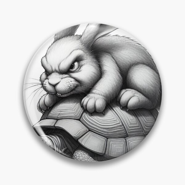Item preview, The Hare and The Tortoise designed and sold by siljeberg.