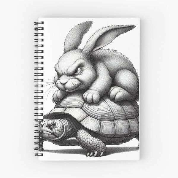 Item preview, The Hare and The Tortoise designed and sold by siljeberg.
