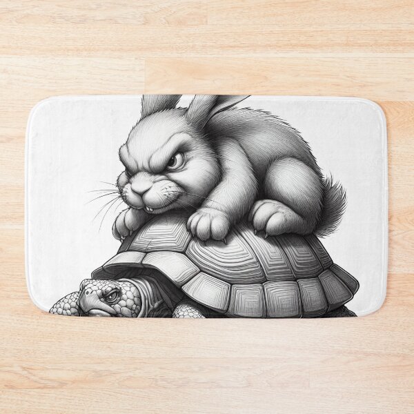 Item preview, The Hare and The Tortoise designed and sold by siljeberg.