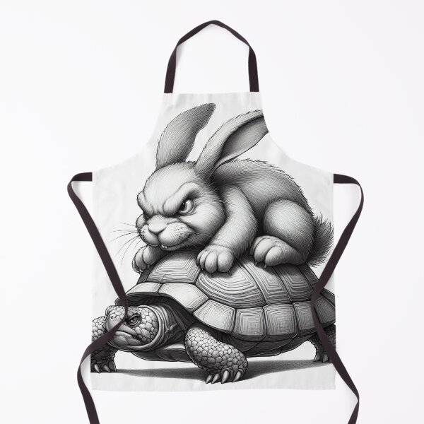 Item preview, The Hare and The Tortoise designed and sold by siljeberg.