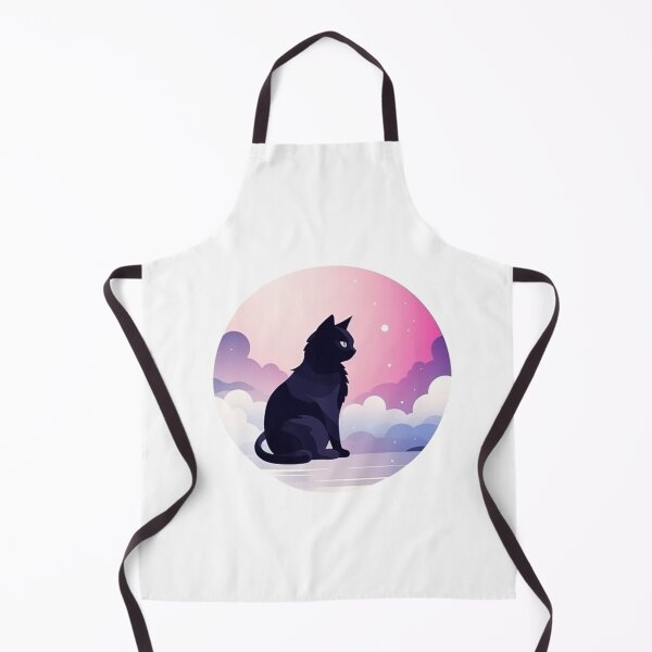 Item preview, black cat designed and sold by matchymatchy.