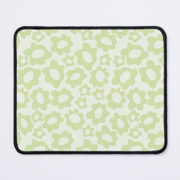 Item preview, MODERN BOHO MATISSE FLOWERS PASTEL GREEN ON CREAM designed and sold by blomastudios.