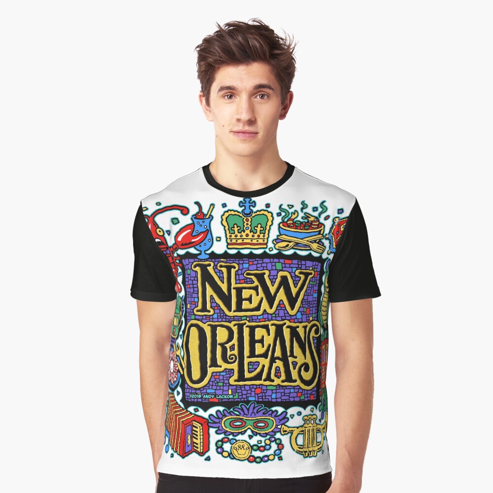 Vista previa del artículo con la obra «Camiseta gráfica», diseñado y vendido por andylackow.