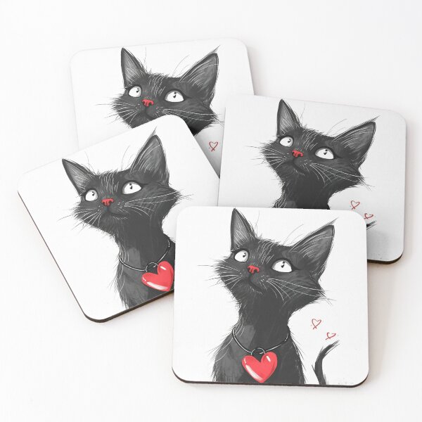 Item preview, Cute Valentines Cat designed and sold by sheprint.