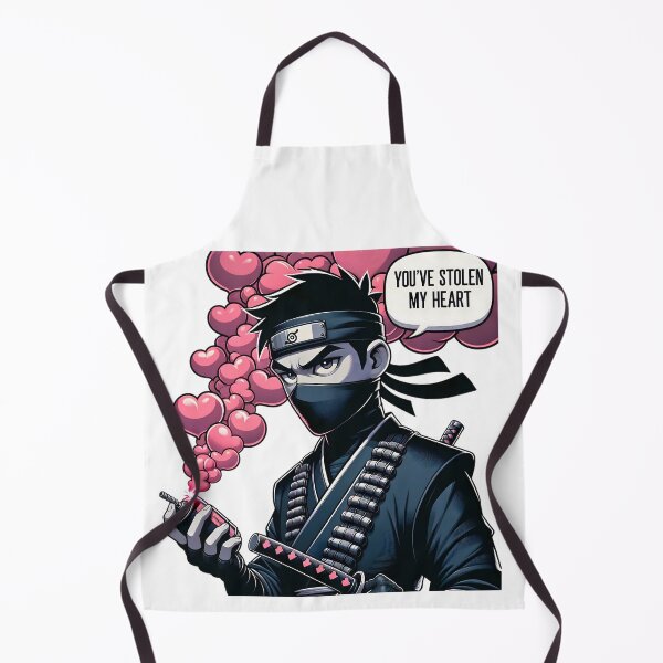 Aperçu de l'œuvre Ninja Love Stealth Saint-Valentin créée et vendue par VividDripCo.