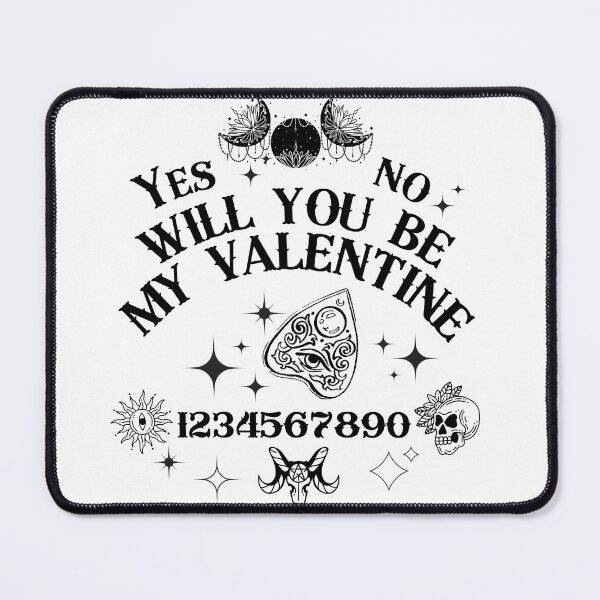 Item preview, Will you be my Valentine? Ouija Valloween  designed and sold by CyberArtistOne.