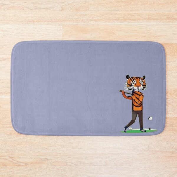 Item preview, Funny Tiger Cat Playing Golf Design designed and sold by Nature's Fancy.