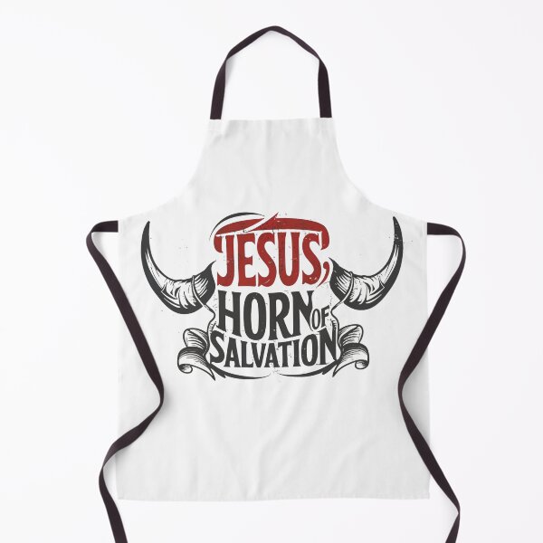 Item preview, Jesus, Horn of Salvation, Two Horns Art designed and sold by Faithloveshop.