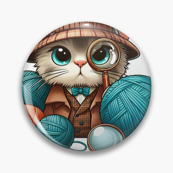 Item preview, Sherlock Holmes the cat designed and sold by Ninjacatoff.