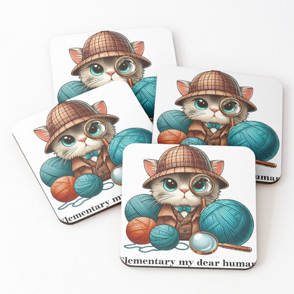 Item preview, Sherlock Holmes the cat designed and sold by Ninjacatoff.