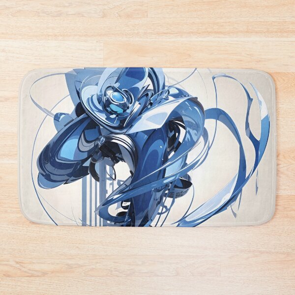 Item preview, A blue and white sculpture designed and sold by johndesign88.