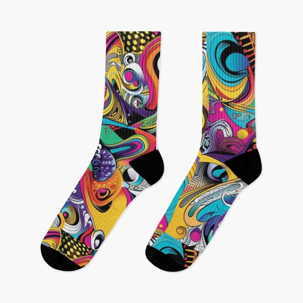Item preview, Psychedelic Swirls - Vibrant Abstract Artwork designed and sold by delohill.