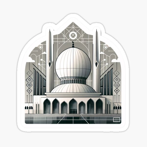 Item preview, Faisal Mosque/Masjid designed and sold by theOneWhoDraws.