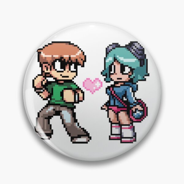 Item preview, scott pilgrim x ramona flowers designed and sold by dewdrop-designs.