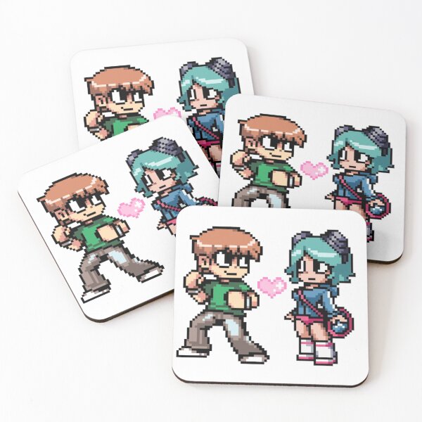 Item preview, scott pilgrim x ramona flowers designed and sold by dewdrop-designs.