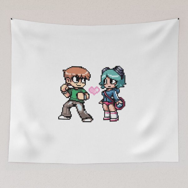 Item preview, scott pilgrim x ramona flowers designed and sold by dewdrop-designs.
