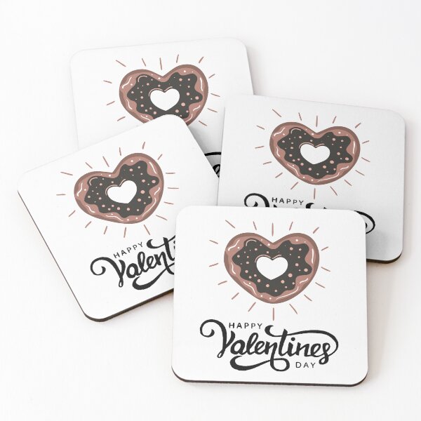 Item preview, Cute Valentine's day doughnut | happy valentine's day designed and sold by PurpleWay.