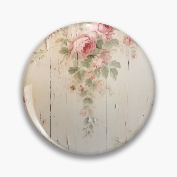 Item preview, Beautiful Shabby Chic Floral Design On A Wooden Background designed and sold by ShopLizCreates.