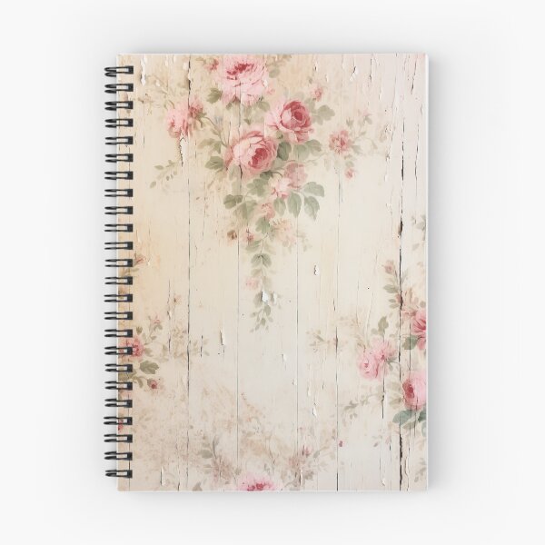 Item preview, Beautiful Shabby Chic Floral Design On A Wooden Background designed and sold by ShopLizCreates.