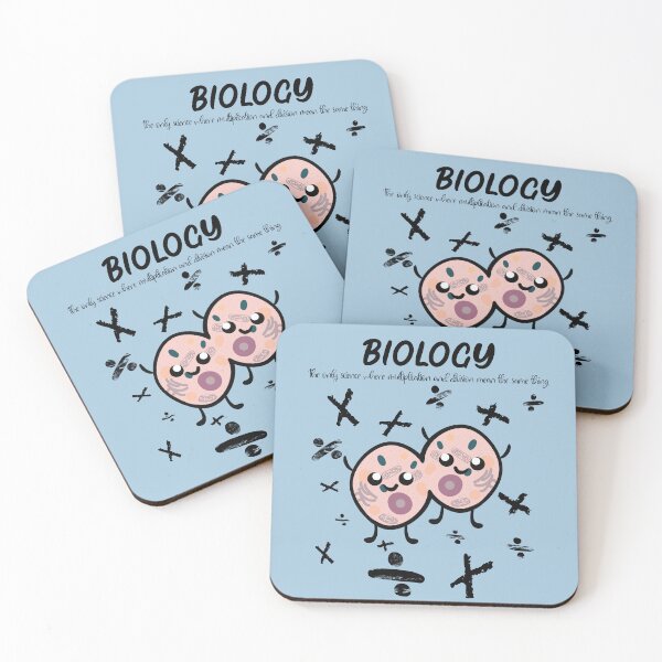 Item preview, Multiply Your Cuteness: Biology's Adorable Mitosis Mayhem designed and sold by Blacklinesw9.