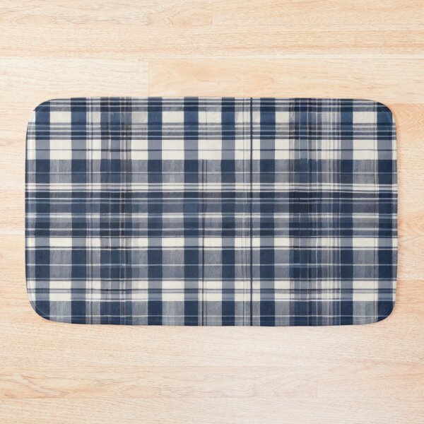 Item preview, Blue, Grey and White Stylish and Classic Plaid Design! designed and sold by ZipperDragon88.