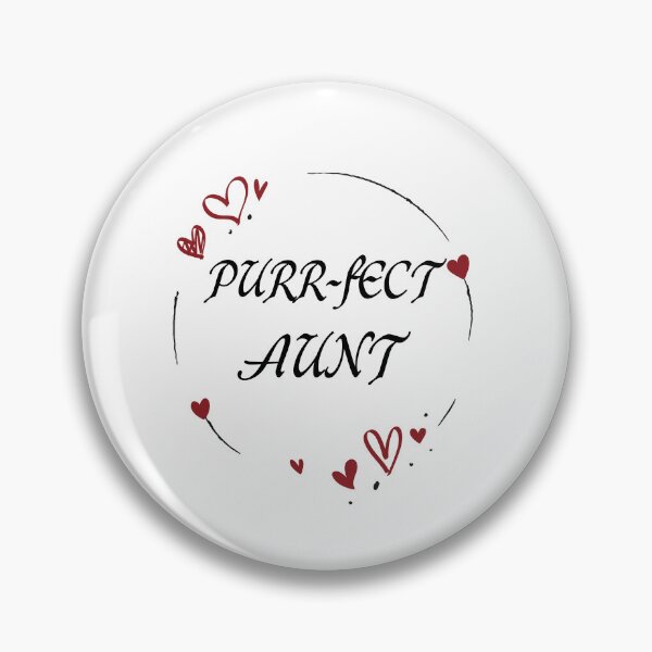Item preview, Purr-fect Aunt, Funny personalized gift for aunt designed and sold by designstoriesMK.
