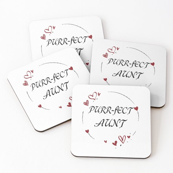 Item preview, Purr-fect Aunt, Funny personalized gift for aunt designed and sold by designstoriesMK.