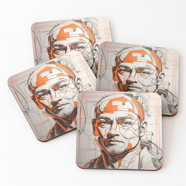 Item preview, A drawing of a man designed and sold by johndesign88.