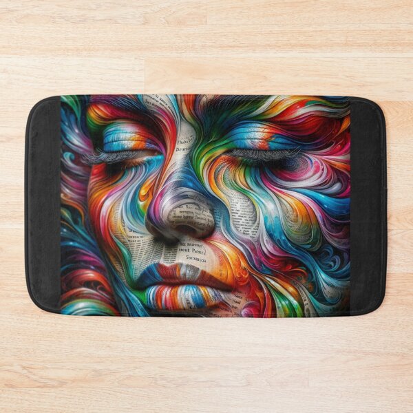 Item preview, Literary Whirlwind - Colorful Abstract Art by Yoly Dutchartdesign designed and sold by YolyArtdesign.