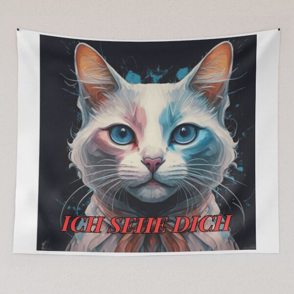 Item preview,  Cat that sees everything I for germany designed and sold by Visual Arts Sławomir Grzanek.