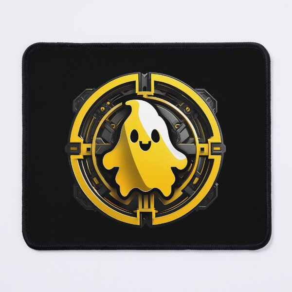 Item preview, Smiles in 16K: Smiling Yellow Ghost designed and sold by Artedig.