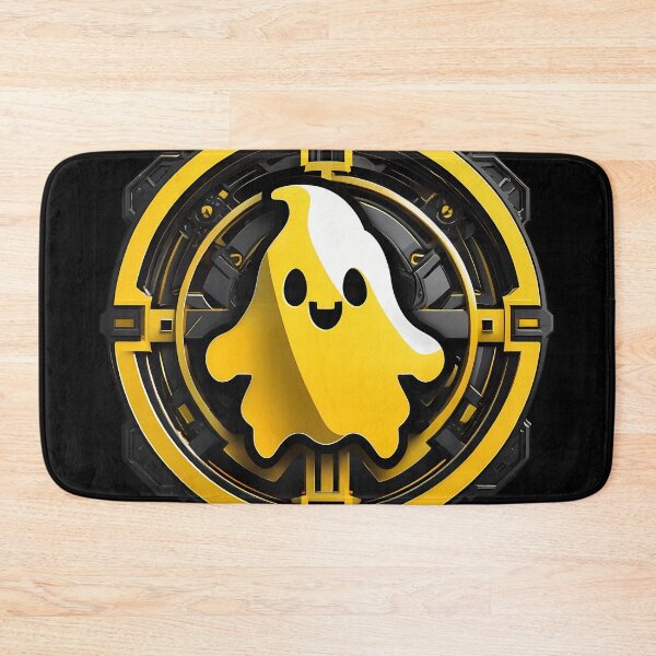 Item preview, Smiles in 16K: Smiling Yellow Ghost designed and sold by Artedig.