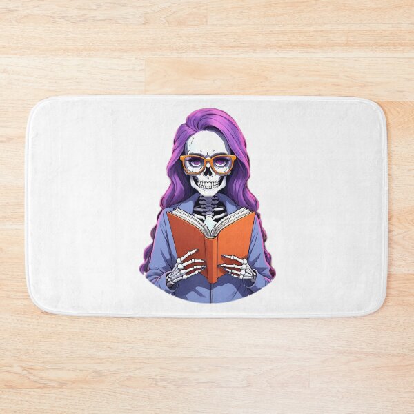 Item preview, Preppy Skeleton Bookworm designed and sold by PlanetMarker.