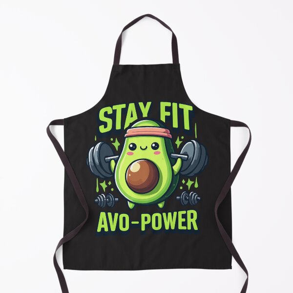 Item preview, Lifting Avocado - Cute Avocado Lifting Weights designed and sold by JessArty.