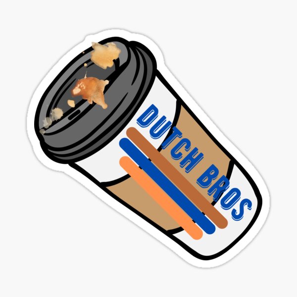 Dutch cheapest bros stickers, cups