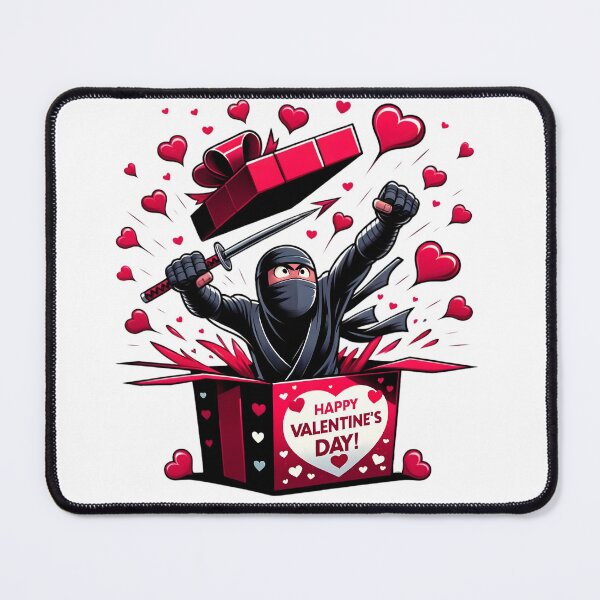 Item preview, Ninja Valentine Surprise designed and sold by VividDripCo.