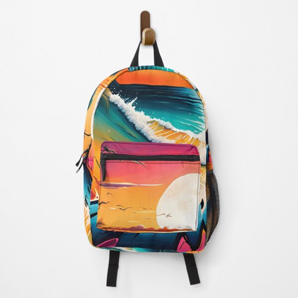 Item preview, Colorful Graffiti Tropical Sunset designed and sold by DisneyKrayzie.