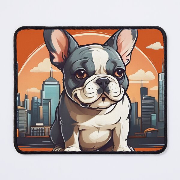 Item preview, Urban Pawspective: City Skyline Frenchie designed and sold by WAUZ.
