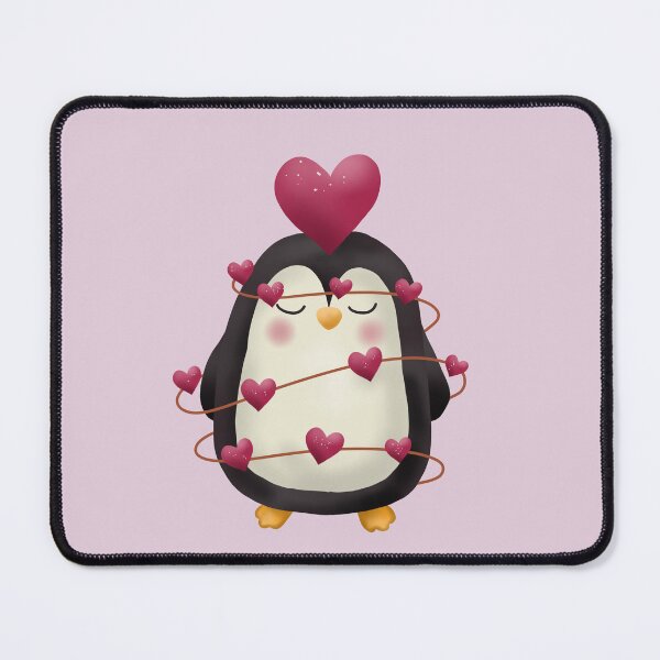 Item preview, Penguin Love designed and sold by NatureBrushbyMariela.