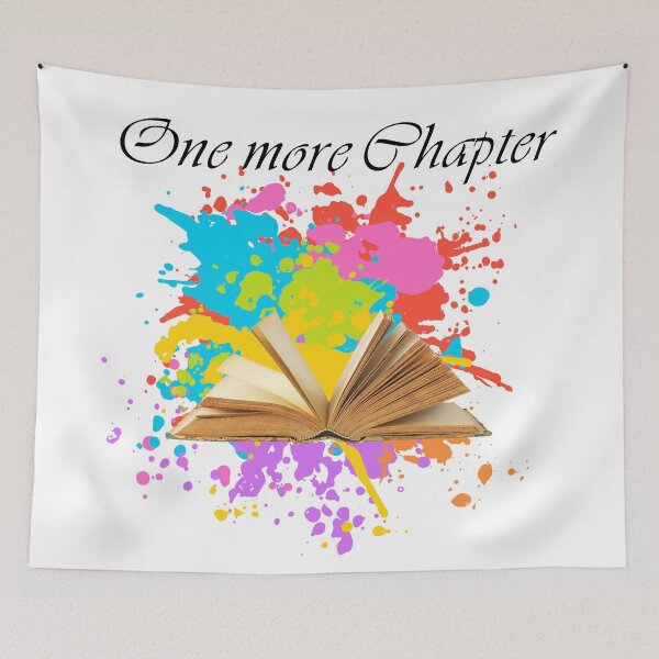 Item preview, Copy of One More Chapter Reading Funny Design designed and sold by Modern-Tropical.