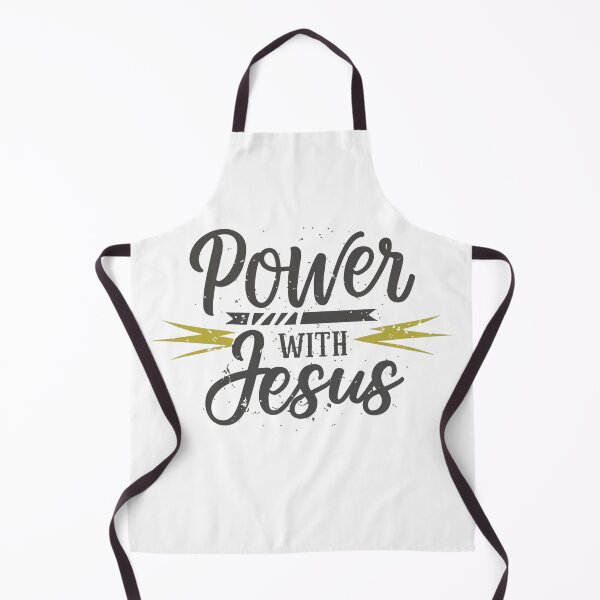 Item preview, Power With Jesus, Lightening Art designed and sold by Faithloveshop.