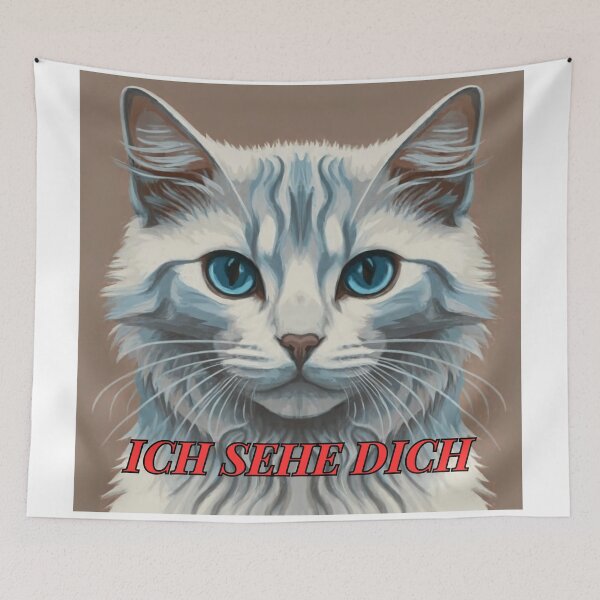 Item preview, Cat that sees everything II for germany designed and sold by Visual Arts Sławomir Grzanek.