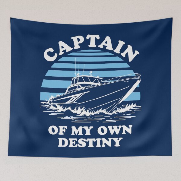 Item preview, Inspirational Quote | Captain Of My Own Destiny designed and sold by TMBTM.