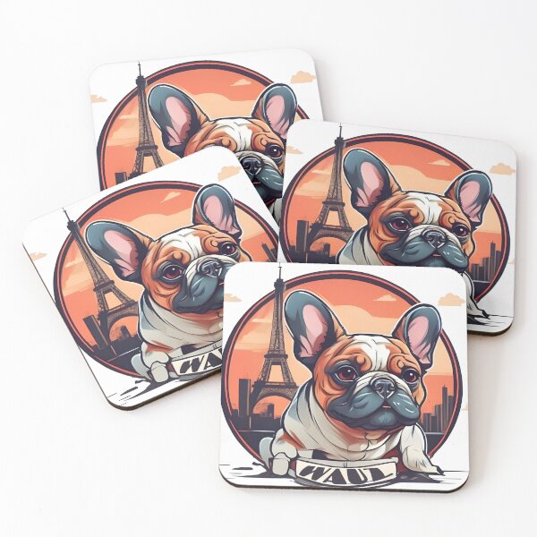 Item preview, Frenchie in Paris designed and sold by WAUZ.